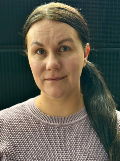 Henkilökuva lastenohjaajasta.
