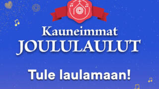 Kauneimmat joululaulut mainos.