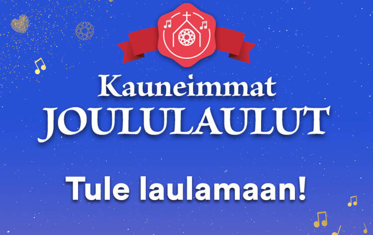 Kauneimmat joululaulut mainos.