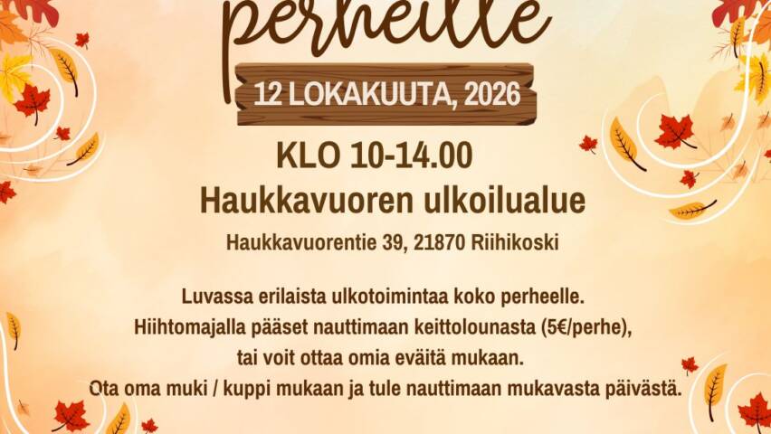 syksyinen tausta kurpitsojen ja vaahteran lehtien kanssa ja teksti koskien päivän tapahtumia