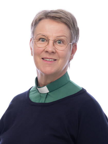 Henkilökuva diakoniatyöntekijästä.